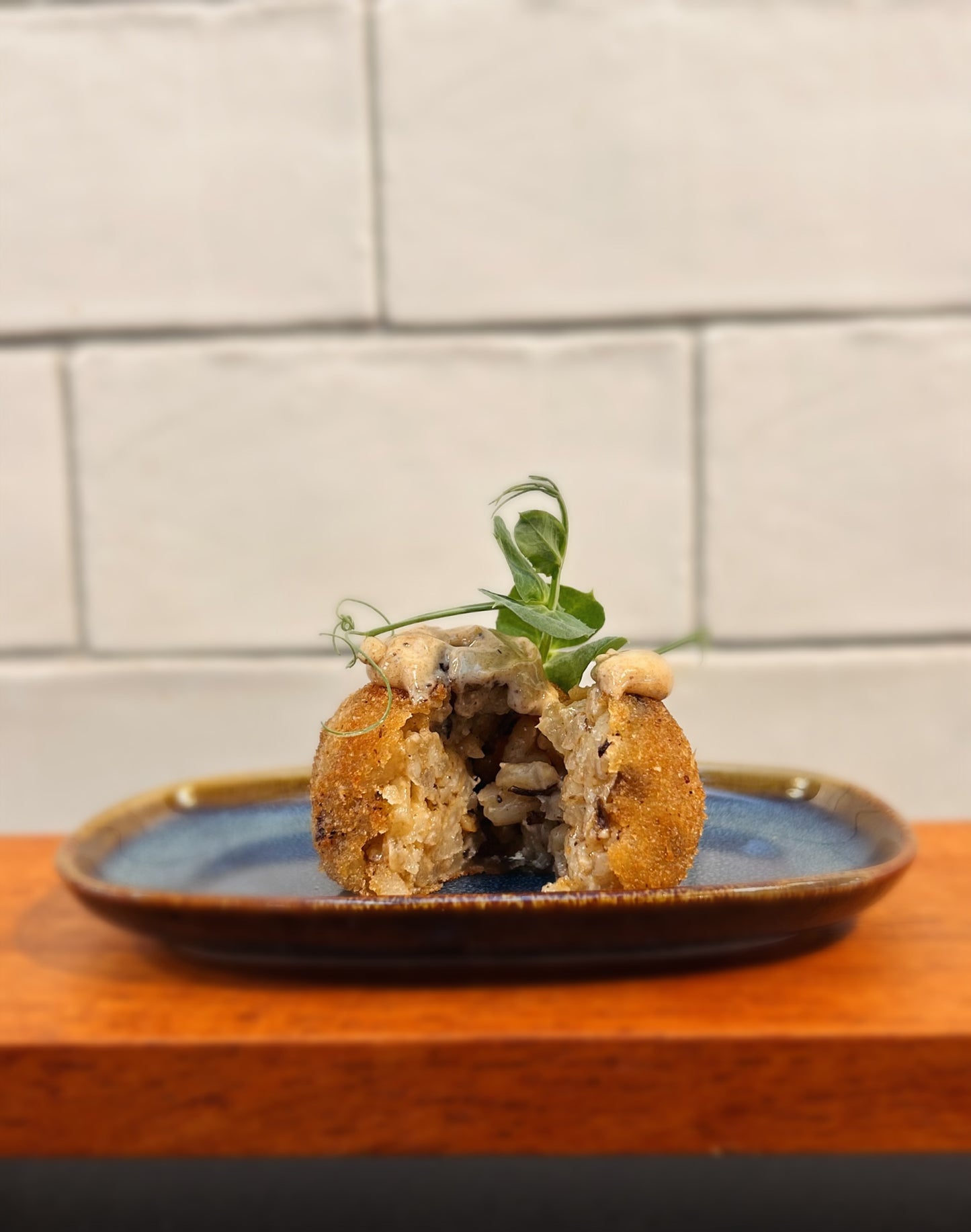 Arancini aux champignons